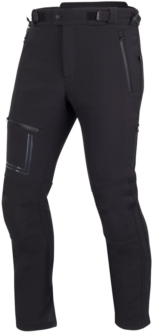 bering alkor pantaloni in tessuto motociclistica nero s