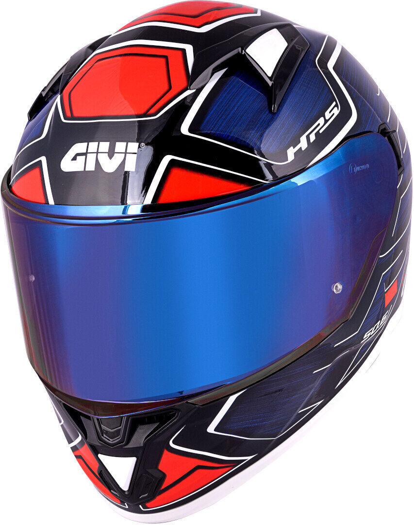 givi 50.6 sport deep limited edition casco rosso blu xs