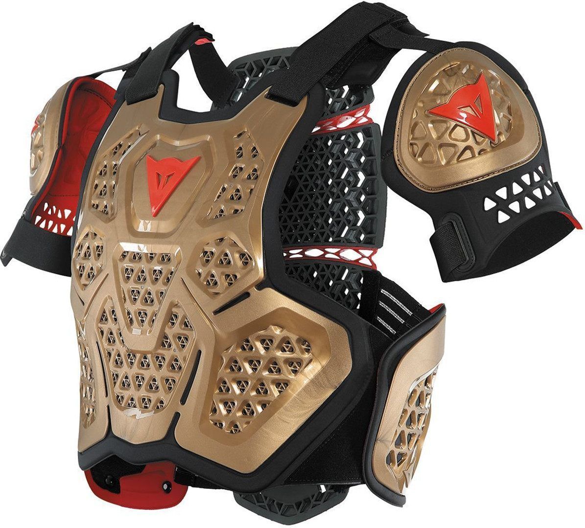 dainese mx1 roost guard giubbotto di protezione marrone l xl 2xl