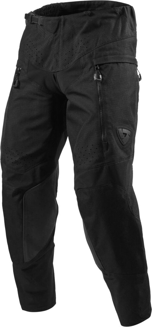 revit peninsula pantaloni tessili da moto nero m