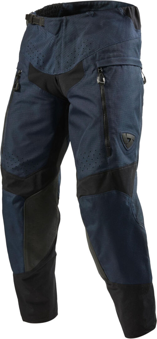 revit peninsula pantaloni tessili da moto blu l