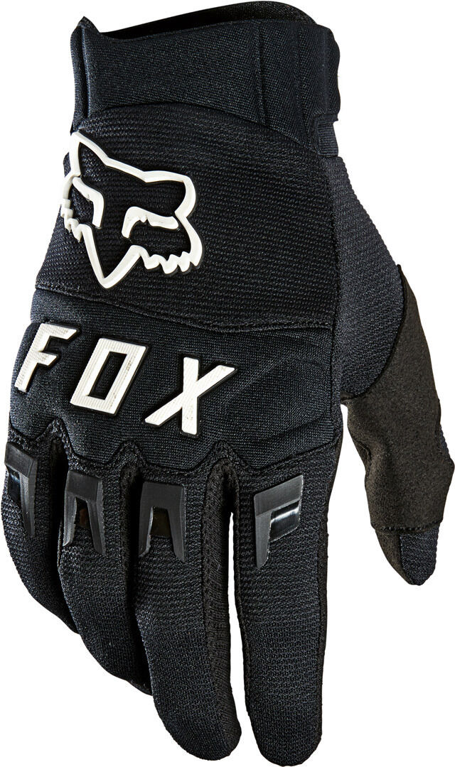 fox dirtpaw guanti da motocross nero bianco m