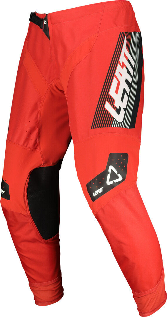 leatt moto 4.5 color pantaloni motocross rosso m