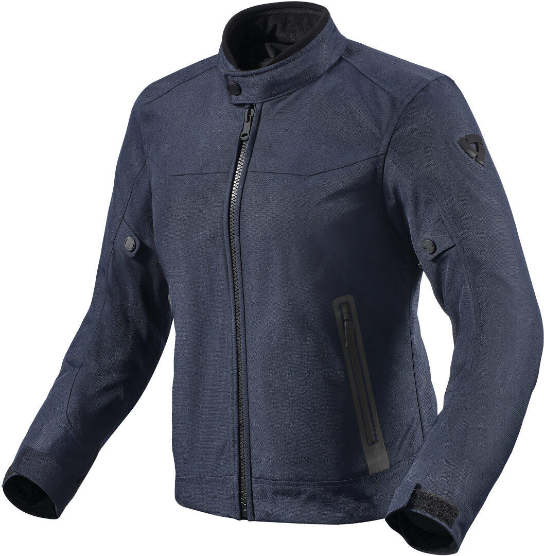 revit shade h2o giacca tessile moto da donna blu xs