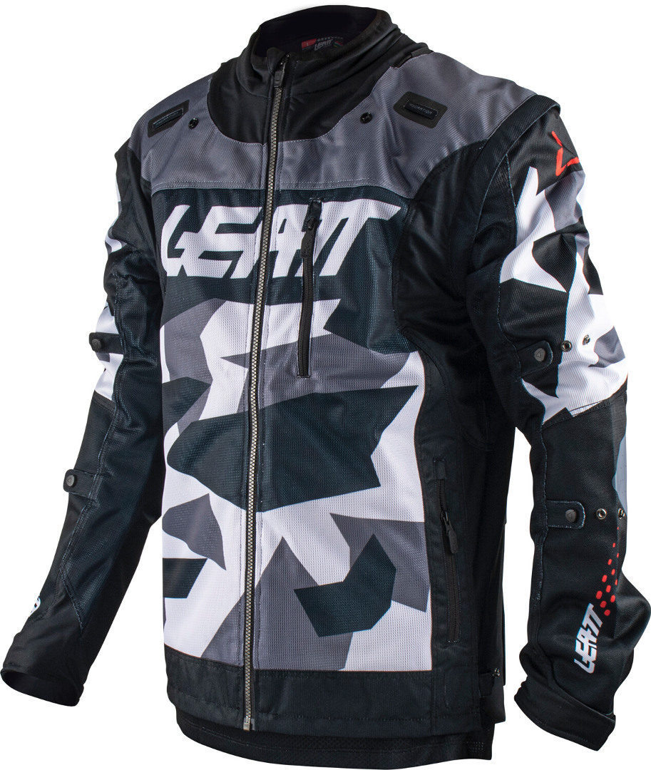 leatt moto 4.5 x-flow camo giacca motocross multicolore l