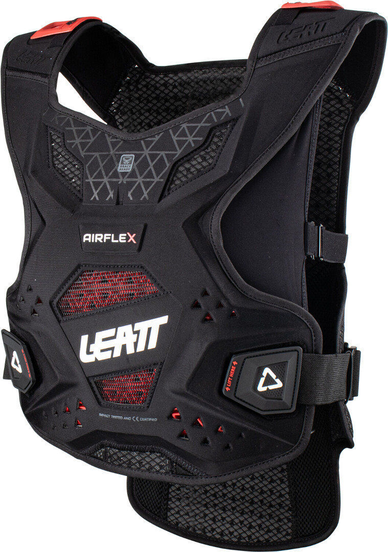 leatt airflex protettore toracico da donna nero 2xs s