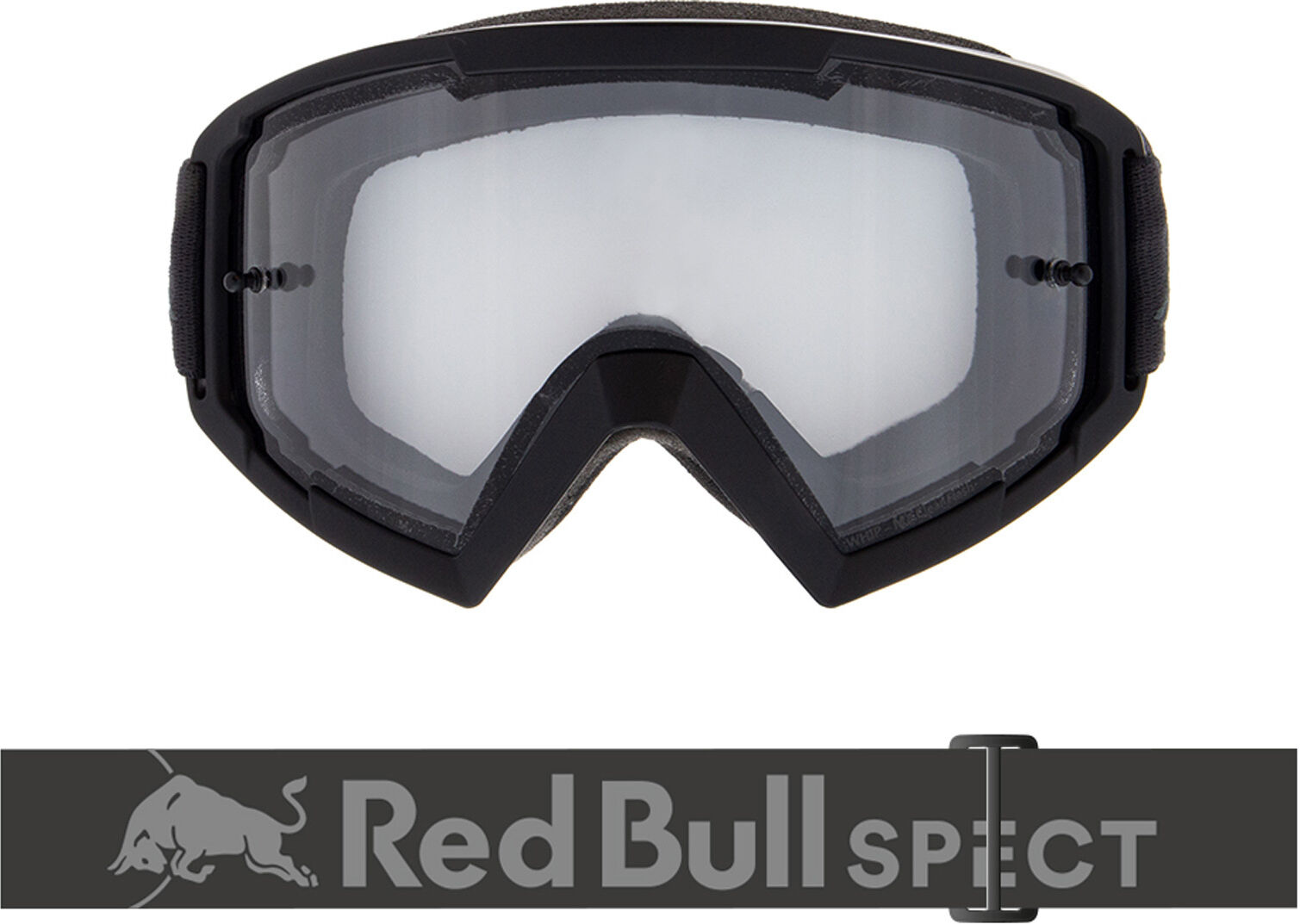 red bull spect eyewear whip 002 occhiali da motocross trasparente unica taglia