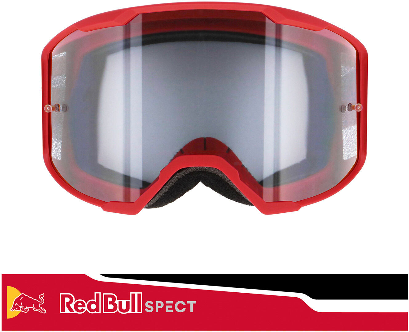 red bull spect eyewear strive 014 occhiali da motocross trasparente unica taglia