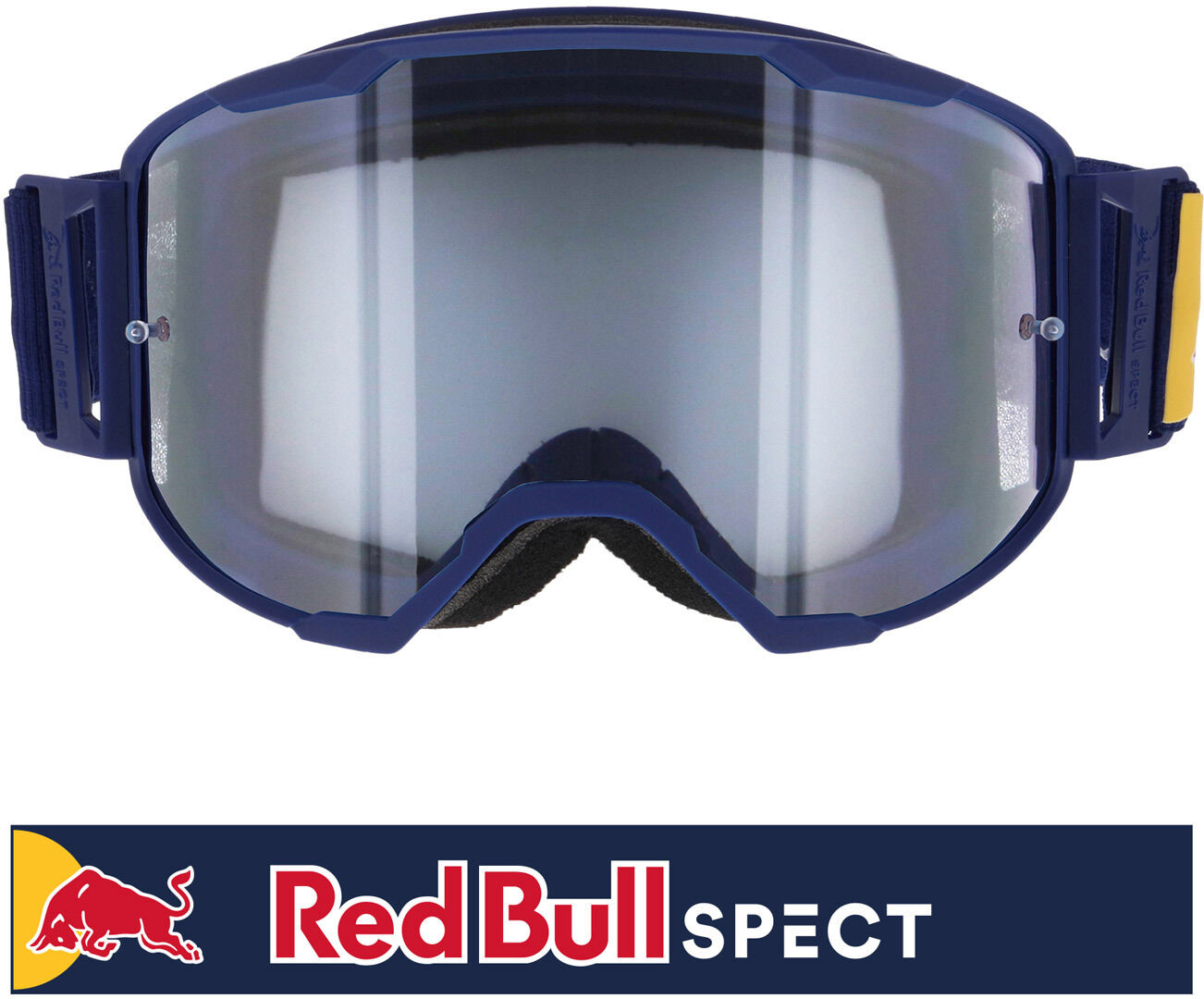 red bull spect eyewear strive 007 occhiali da motocross trasparente unica taglia
