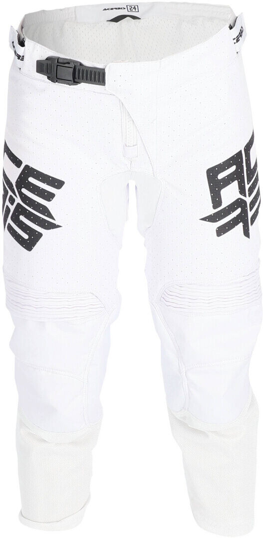 acerbis k-windy pantaloni motocross per bambini bianco 28