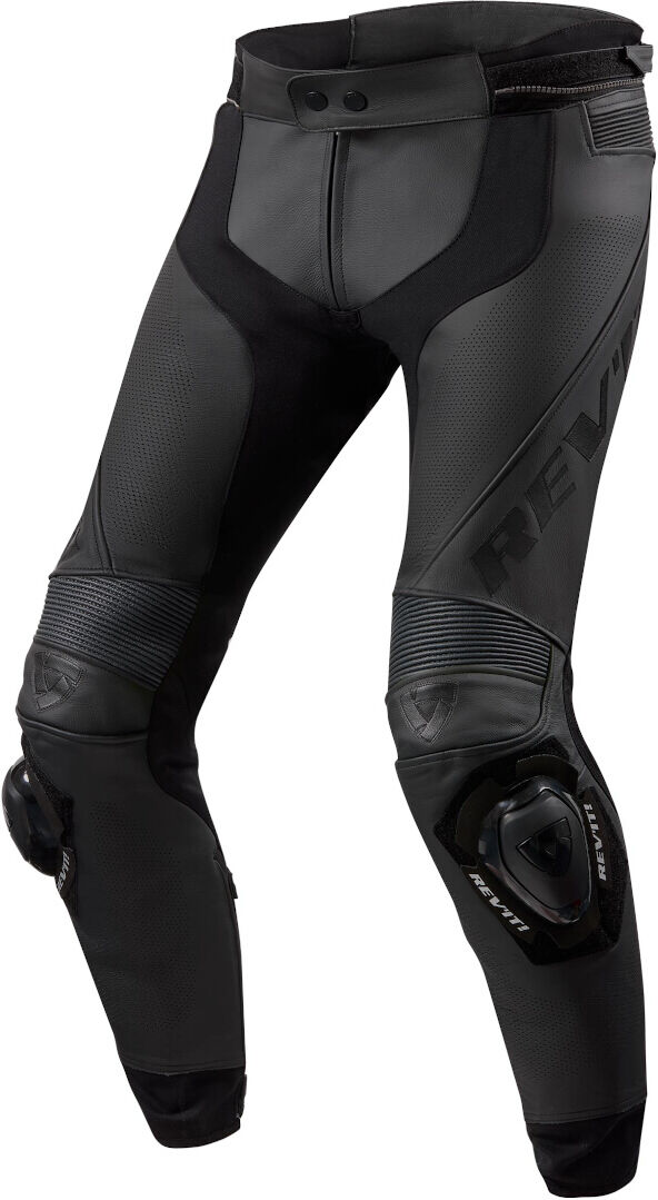 revit apex pantaloni in pelle da moto nero 34 54