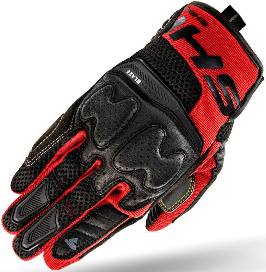 shima blaze guanti da moto nero rosso l