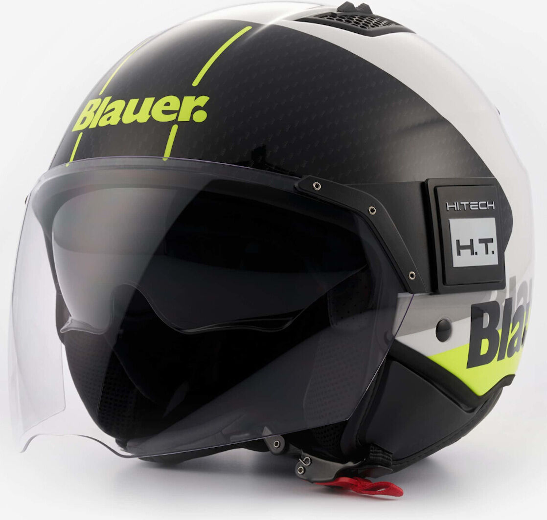 blauer bet urban casco jet nero bianco giallo xs