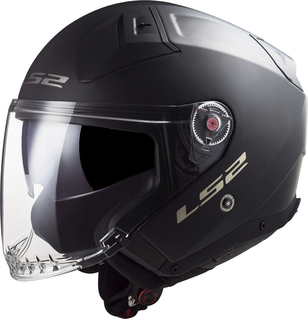 ls2 of603 infinity ii solid casco jet nero 3xl