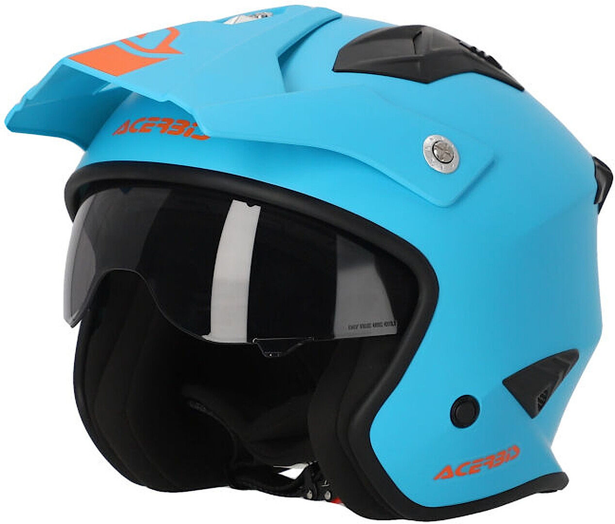 acerbis aria 2023 solid casco jet blu m