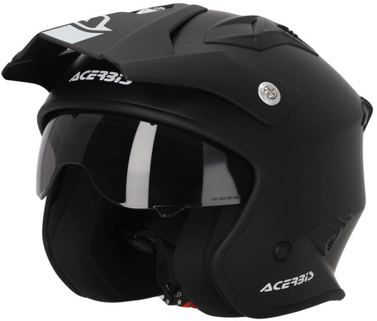 acerbis aria 2023 solid casco jet nero xs