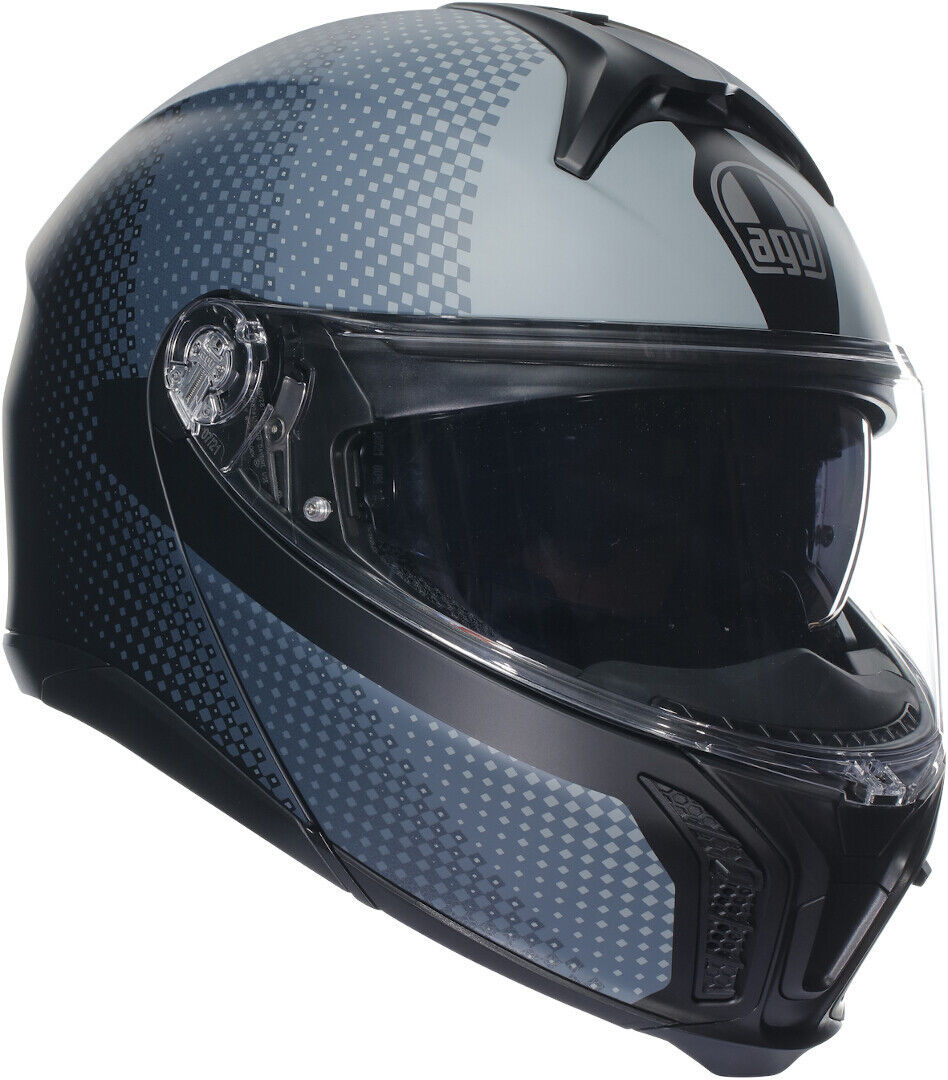 agv tourmodular textour casco grigio xs