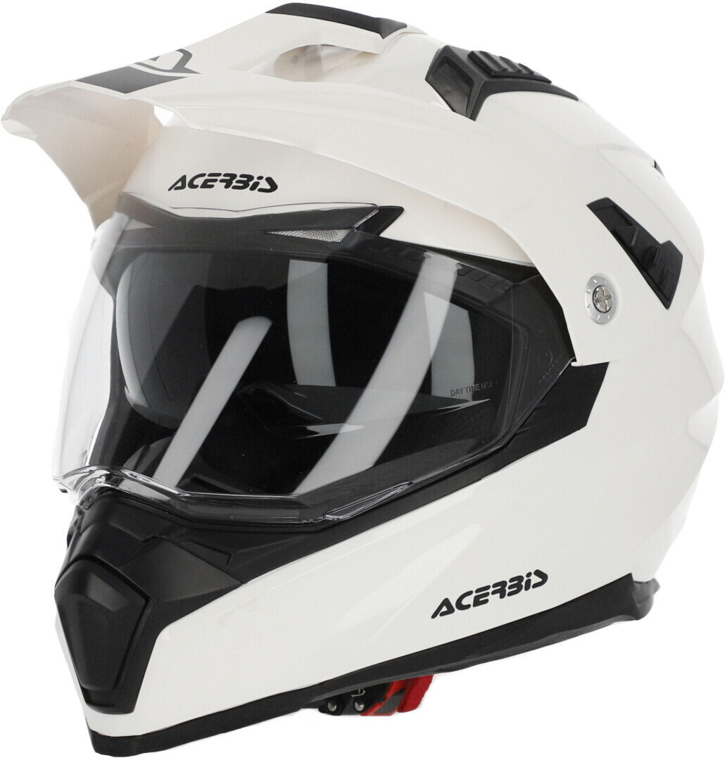 acerbis flip fs-606 2023 casco motocross bianco s