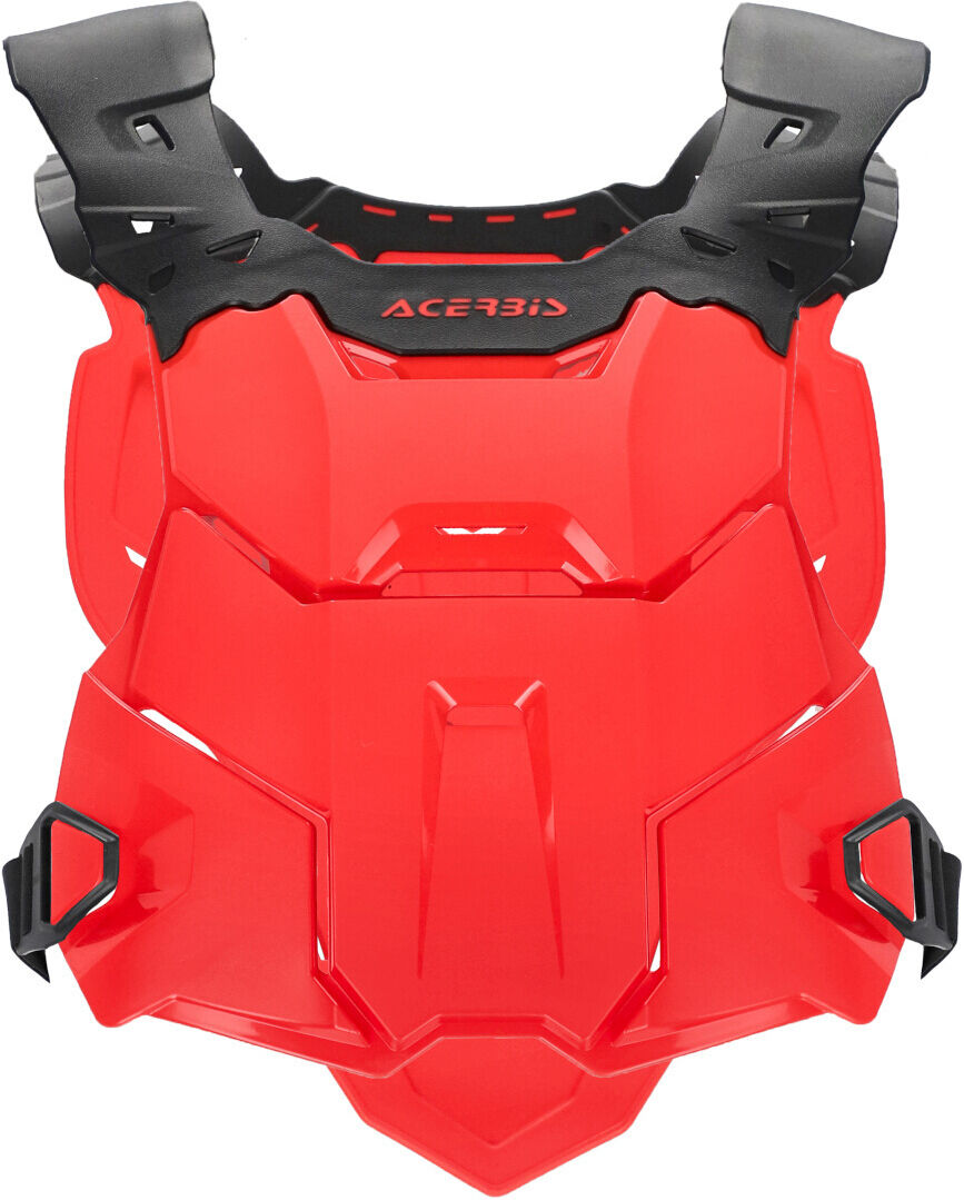 acerbis linear protezione toracica nero rosso unica taglia