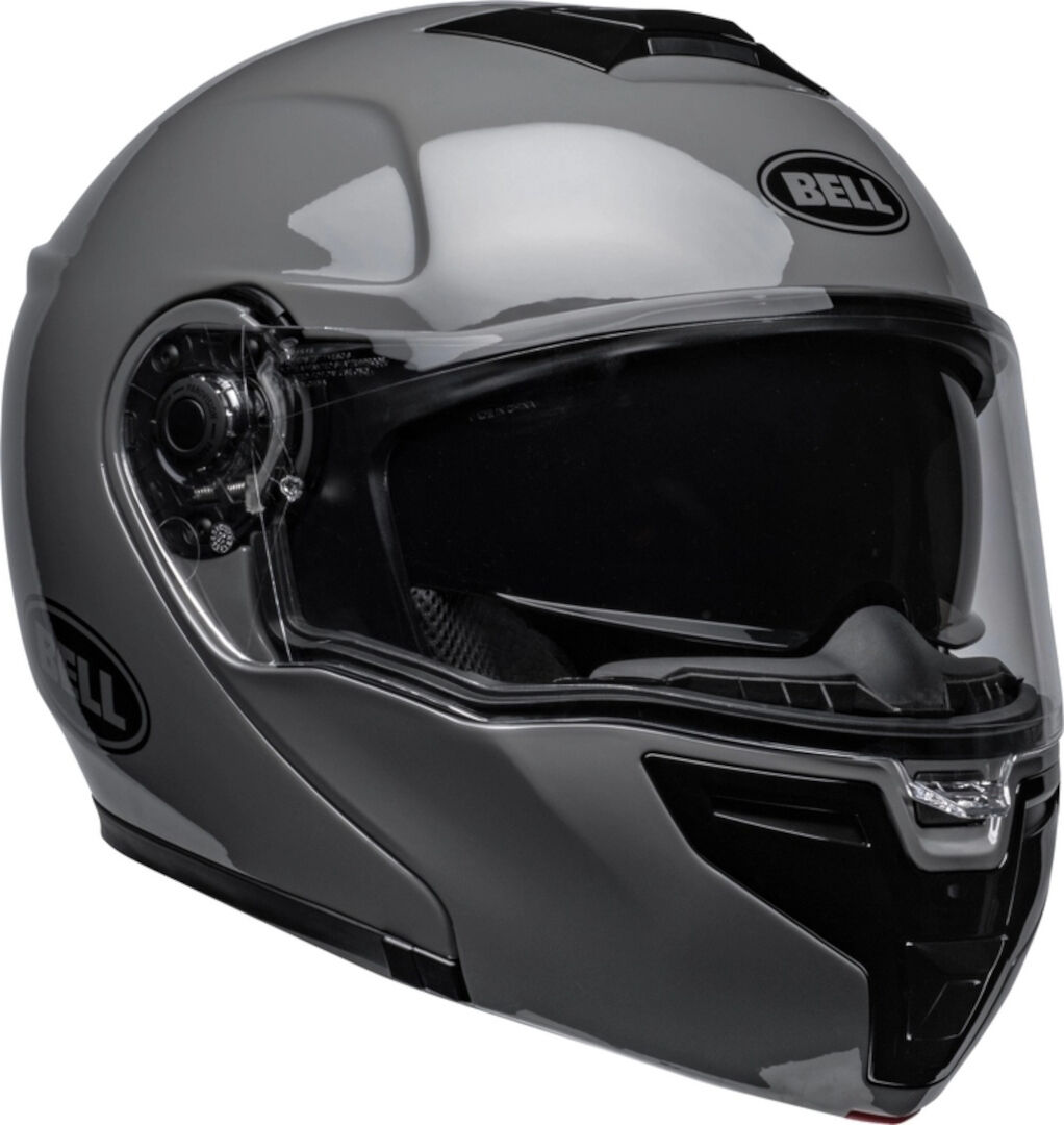 bell srt modular solid grey casco grigio s