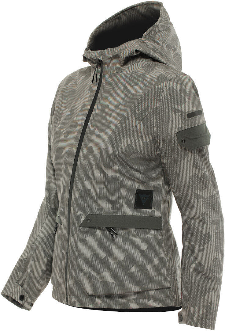 dainese centrale absoluteshell pro camo impermeabile ladies giacca tessile moto multicolore 44