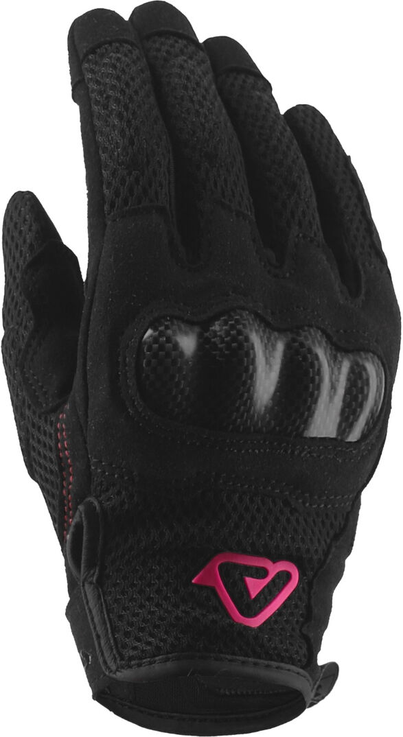 acerbis ramsey my vented guanti da moto da donna nero rosa m