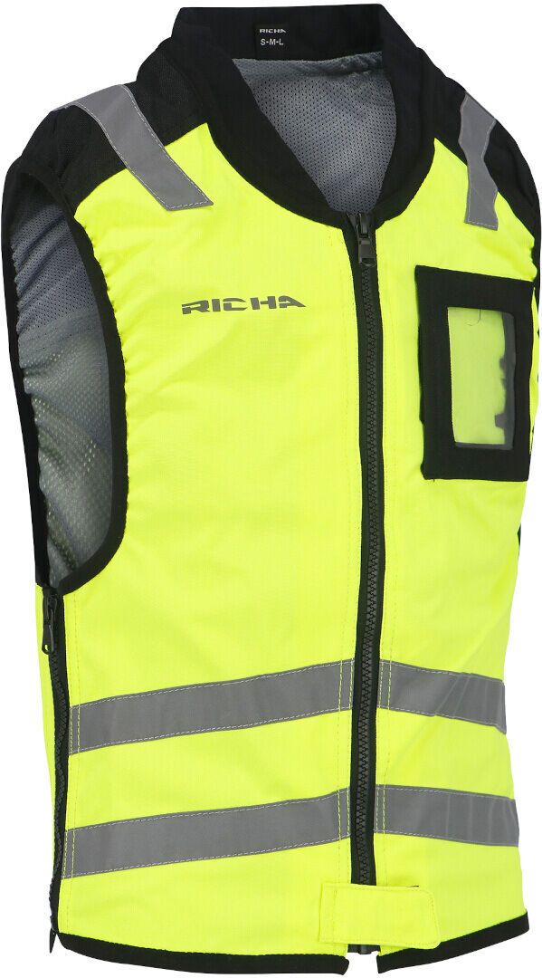 richa sleeveless safety gilet per bambini giallo s m l