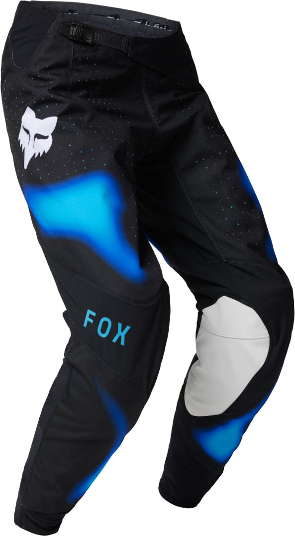 fox 360 volatile pantaloni da motocross nero blu 30