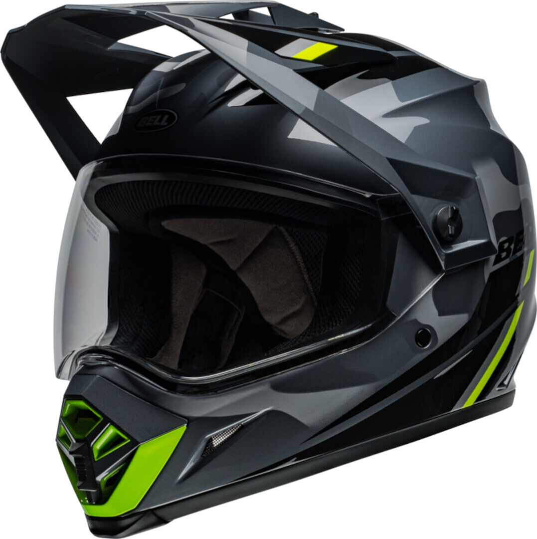 bell mx-9 adventure mips alpine casco da motocross multicolore m