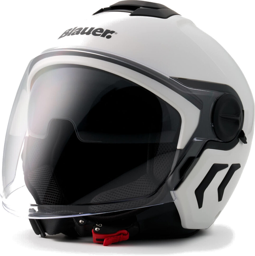 blauer demi jet dj-01 monocolor casco jet bianco m