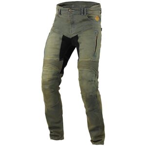 Trilobite Parado Jeans Moto Verde Blu 34 42