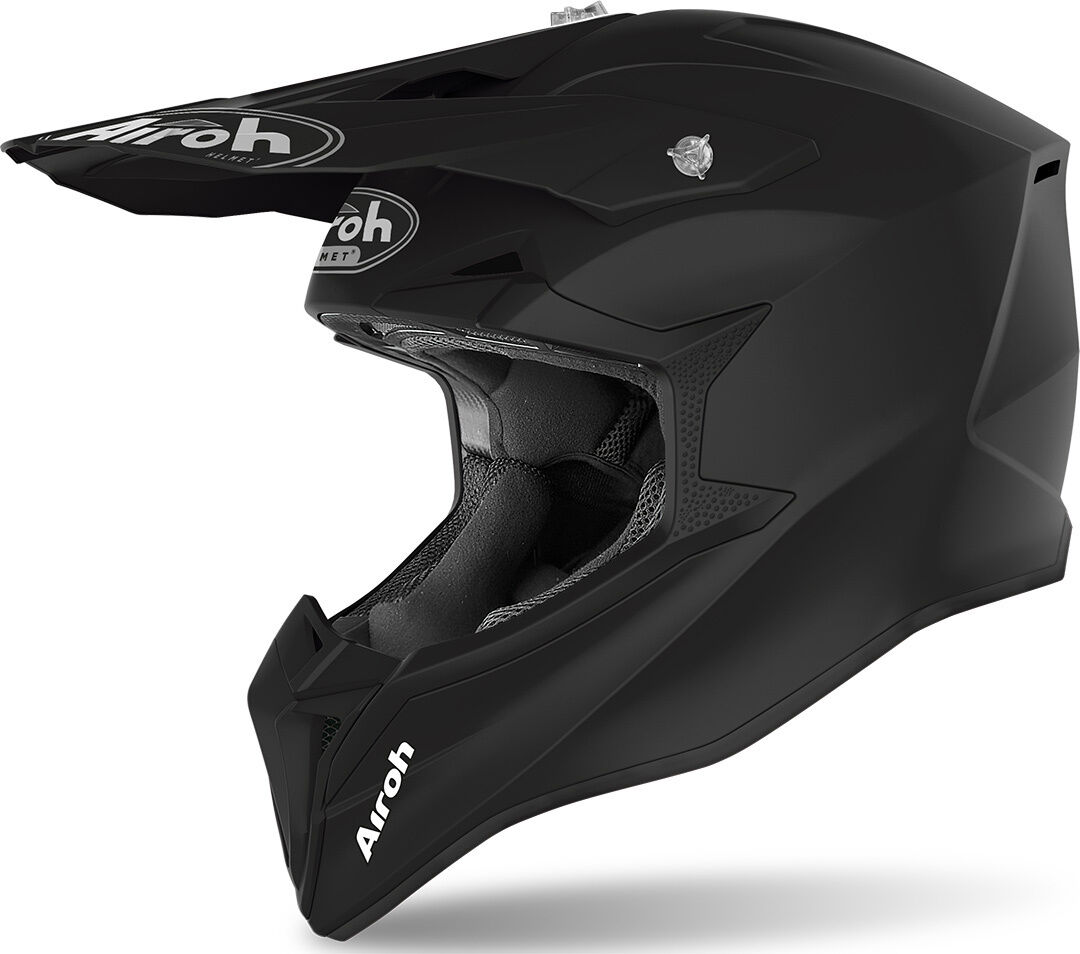 Airoh Wraap Color Casco Motocross Nero L