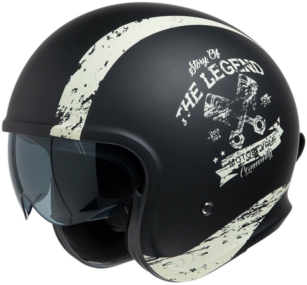 IXS 880 2.0 Casco Jet Nero Beige XS