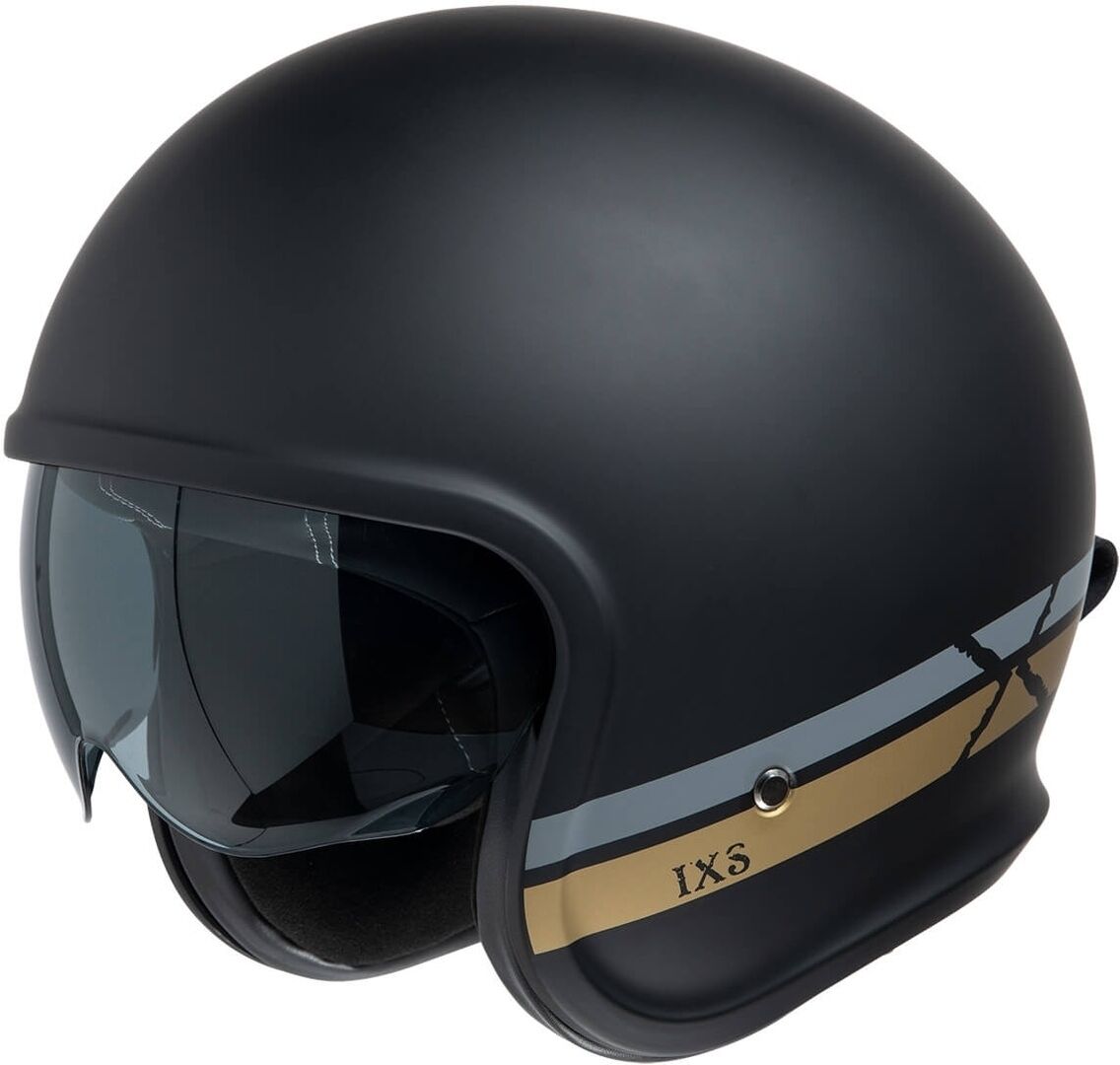 IXS 880 2.1 Casco Jet Nero Grigio XS