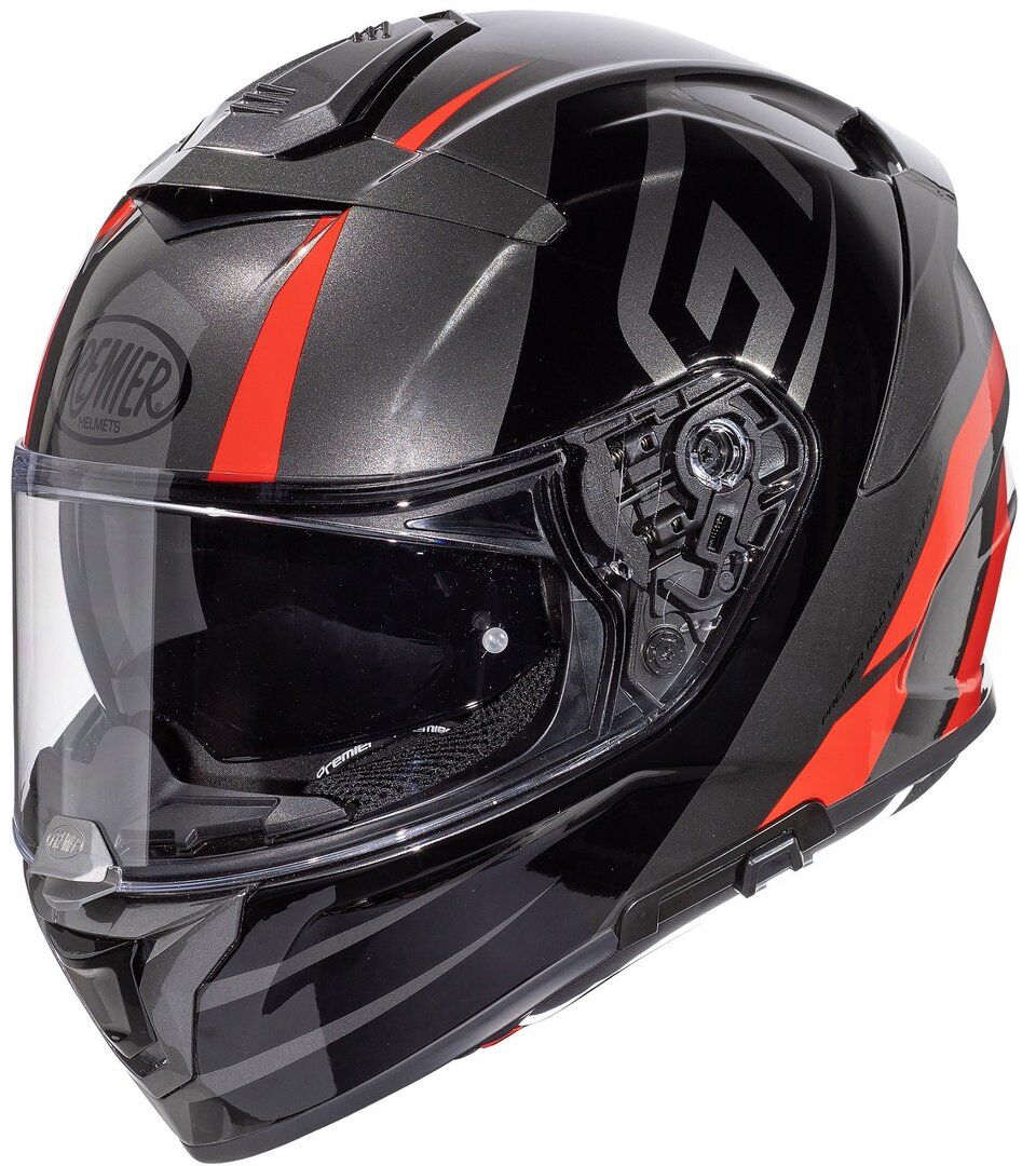 Premier Devil GT 17 Casco Nero Rosso XL