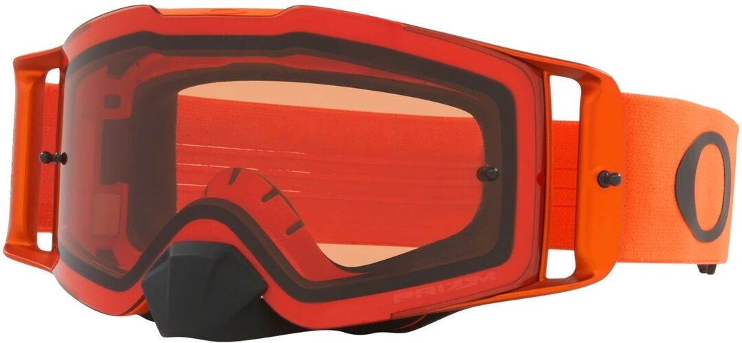 Oakley Front Line Prizm Occhiali da motocross Nero Arancione unica taglia