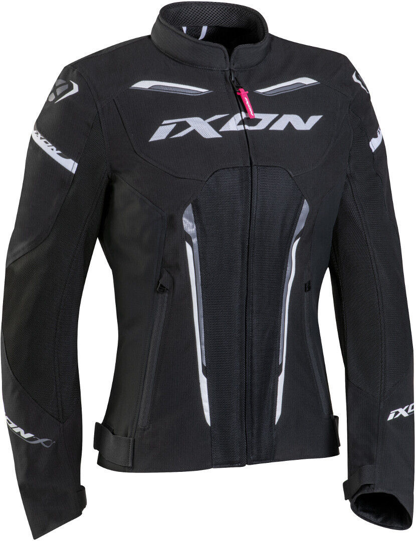 Ixon Striker Air Giacca tessile moto da donna Nero Grigio L