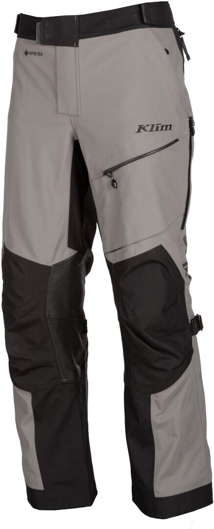 Klim Latitude Pantaloni tessili moto Nero Grigio 32