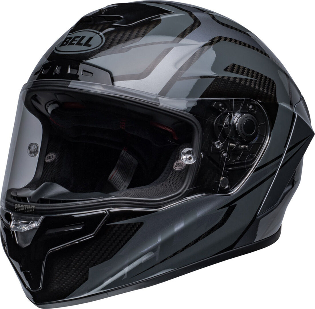 Bell Race Star Flex DLX Labyrinth Casco Grigio L