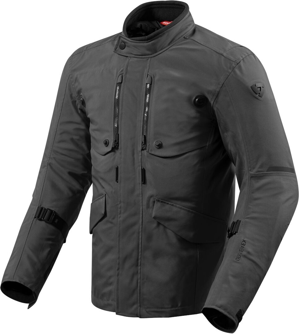 Revit Trench Gore-Tex Giacca moto in tessuto Nero 2XL