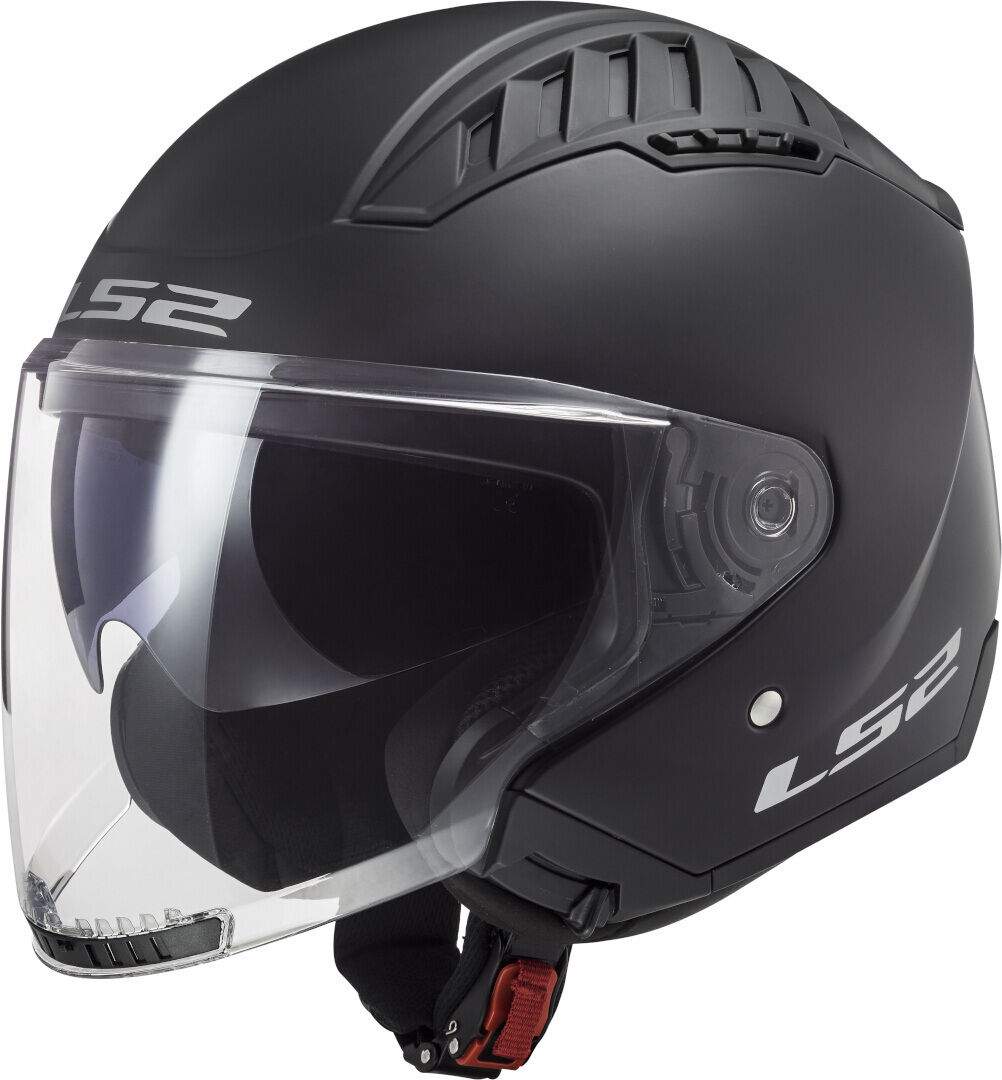 LS2 OF600 Copter II Solid Casco Jet Nero XL