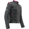 Acerbis Ramsey Vented Giacca tessile moto da donna Nero Rosa L