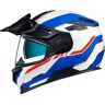 NEXX X.Vilijord Continental casco Bianco Rosso Blu 2XL