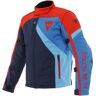 Dainese Ranch Tex Giacca tessile moto Rosso Blu 50
