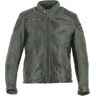 Helstons Trevor Giacca in pelle moto Nero Verde L