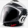 Blauer Demi Jet DJ-01 Graphic B Casco Jet Bianco XL