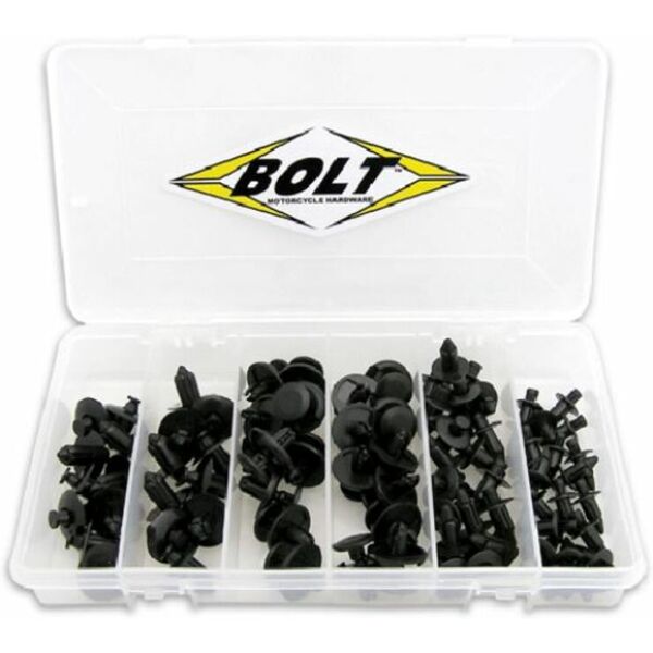 bolt scatola di assortimento di rivetti in plastica m6 / m7 / m8