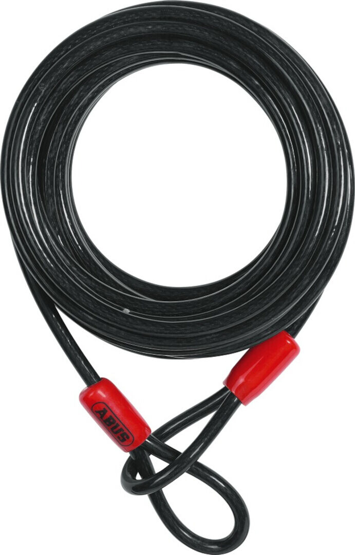 Abus Cobra Cavo d'acciaio Nero 1000 cm