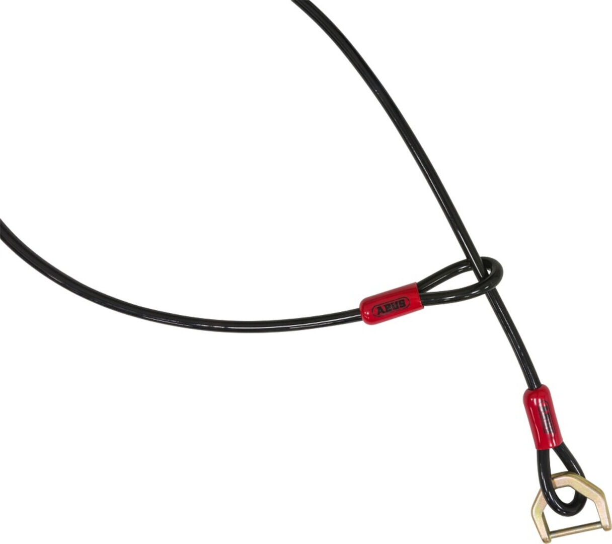 Abus Cobra Cavo d'acciaio Nero 140 cm