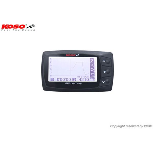 koso timer lap , timer lap gps nero